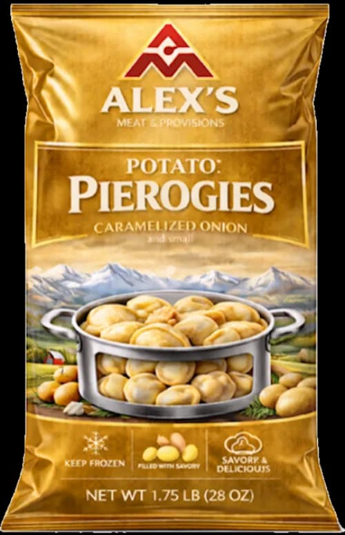 Potato Pierogies package